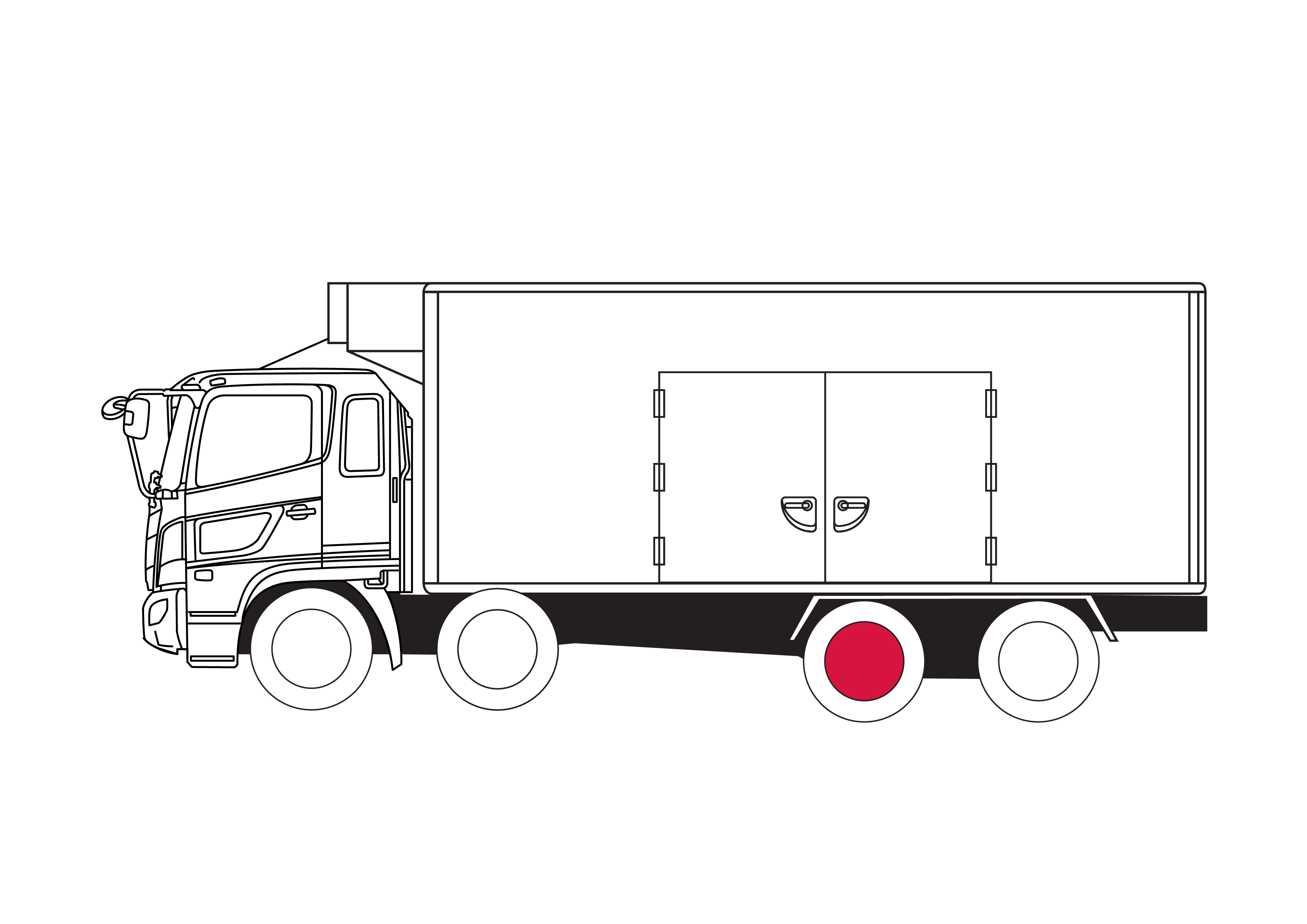 BOKS BERPENDINGIN RANGER 8x4